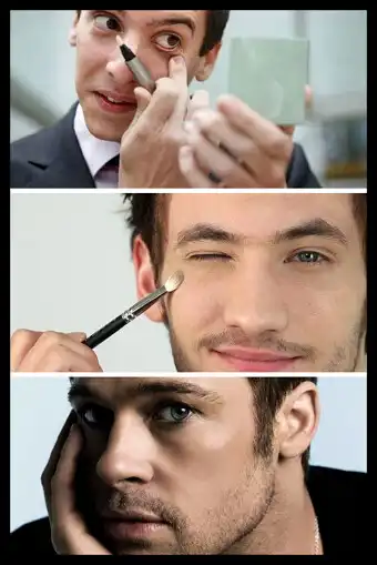 Play Mens makeup look as an online game Mens makeup look with UptoPlay