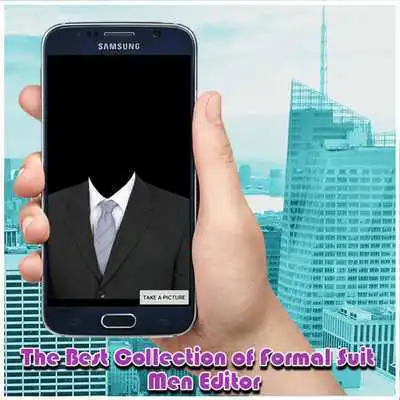 Play Men Suit Photo Frames Maker