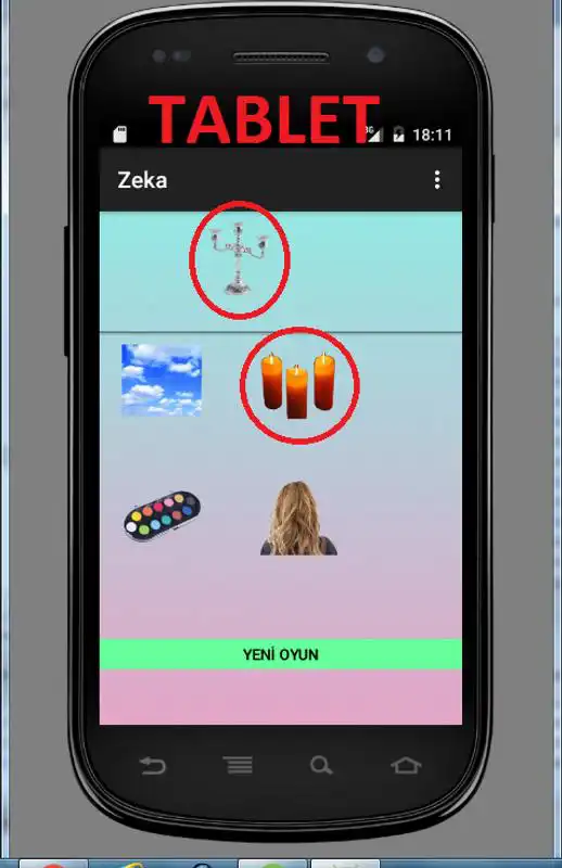 Play Mental age of 6 tablets