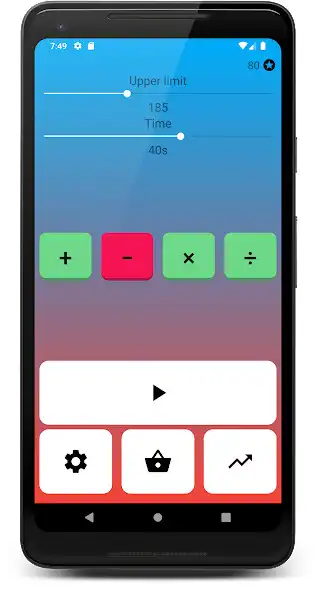 Play Mental Calculation Trainer as an online game Mental Calculation Trainer with UptoPlay