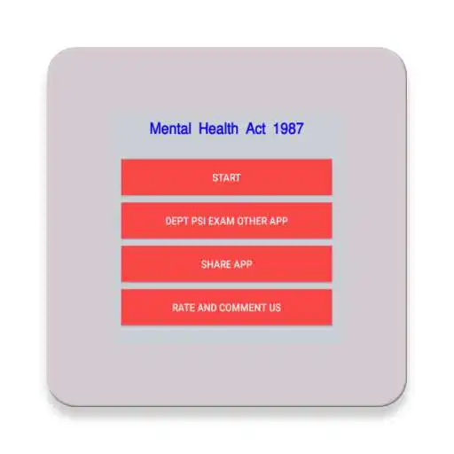 Free play online Mental Health Act 1987 APK