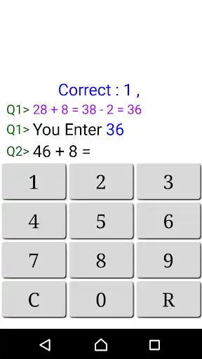 Play Mental Math 123 as an online game Mental Math 123 with UptoPlay