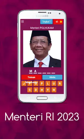 Play Menteri RI 2023  and enjoy Menteri RI 2023 with UptoPlay