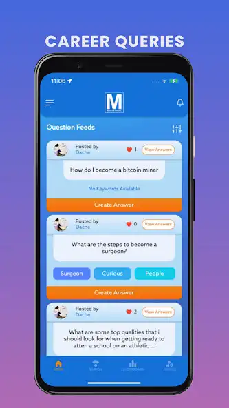 Play Mentor Social - Mentor App as an online game Mentor Social - Mentor App with UptoPlay