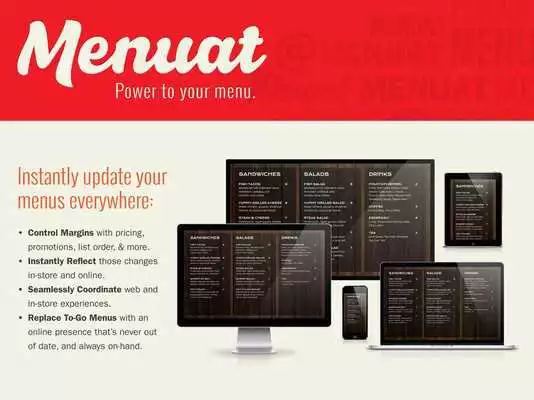 Play Menu board player