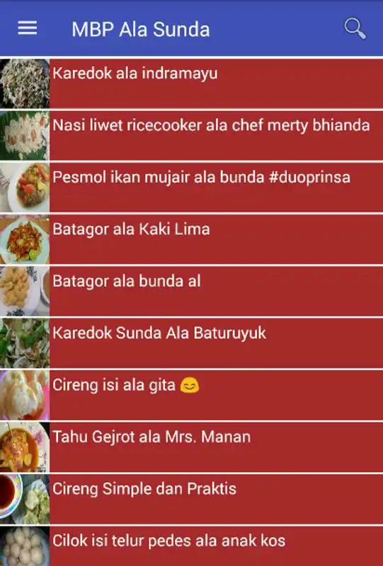 Play Menu Buka Puasa Ala Sunda