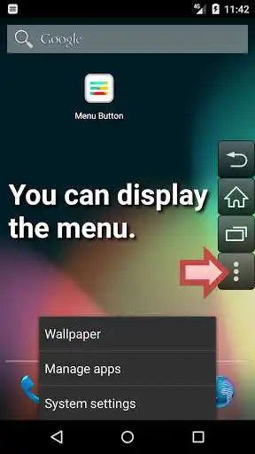 Play Menu Button (No root)  and enjoy Menu Button (No root) with UptoPlay