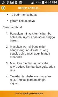 Play menu masakan keluarga