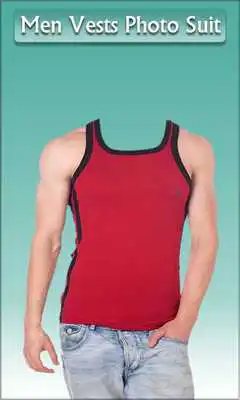 Play Men Vests Photo Suit