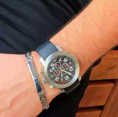 Play men watch and bracelet