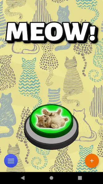 Play Meow Cat Kitten Sound Button as an online game Meow Cat Kitten Sound Button with UptoPlay