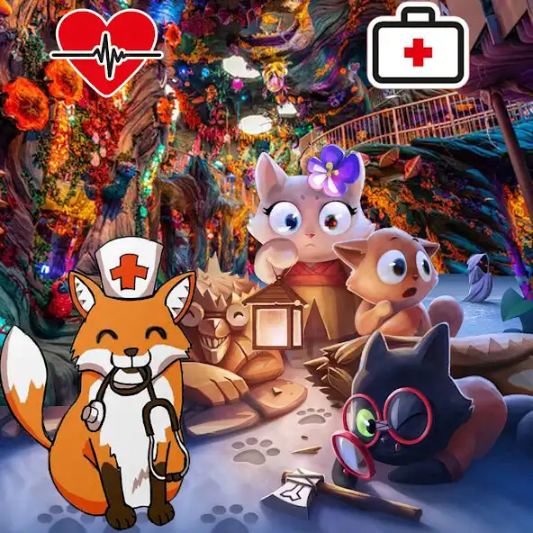 Play Meow Wolf Tabby Cat Pet Doctor  and enjoy Meow Wolf Tabby Cat Pet Doctor with UptoPlay