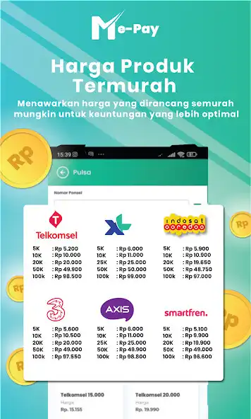 Play MePay Pulsa Murah as an online game MePay Pulsa Murah with UptoPlay