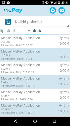 Play mePay as an online game mePay with UptoPlay