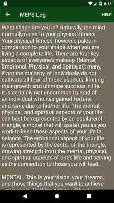 Play MEPS Log Play MEPS Log