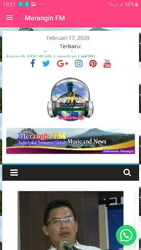 Play Merangin FM  and enjoy Merangin FM with UptoPlay