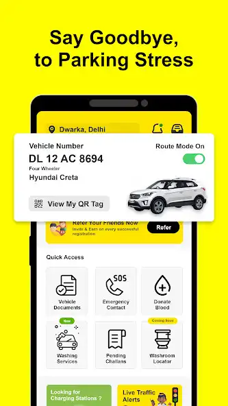 Play MeraVaahan - Your Vehicle App as an online game MeraVaahan - Your Vehicle App with UptoPlay