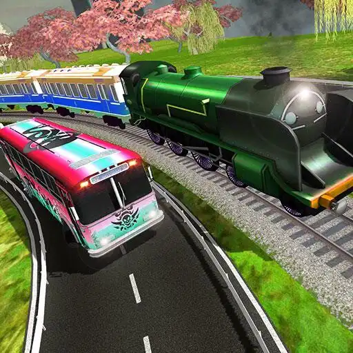 Play Mercedes Bus vs Train Racing : Bullet train Race APK Play Mercedes Bus vs Train Racing : Bullet train Race APK