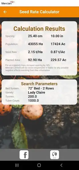 Play Mercian Seed Calculator as an online game Mercian Seed Calculator with UptoPlay