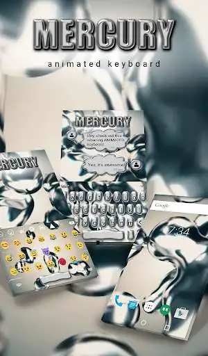 Play Mercury Animated Keyboard