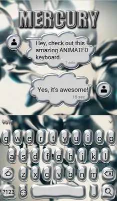 Play Mercury Animated Keyboard