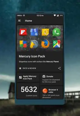 Play Mercury - Free Icon Pack