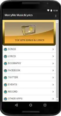 Play MercyMe MusicLyrics