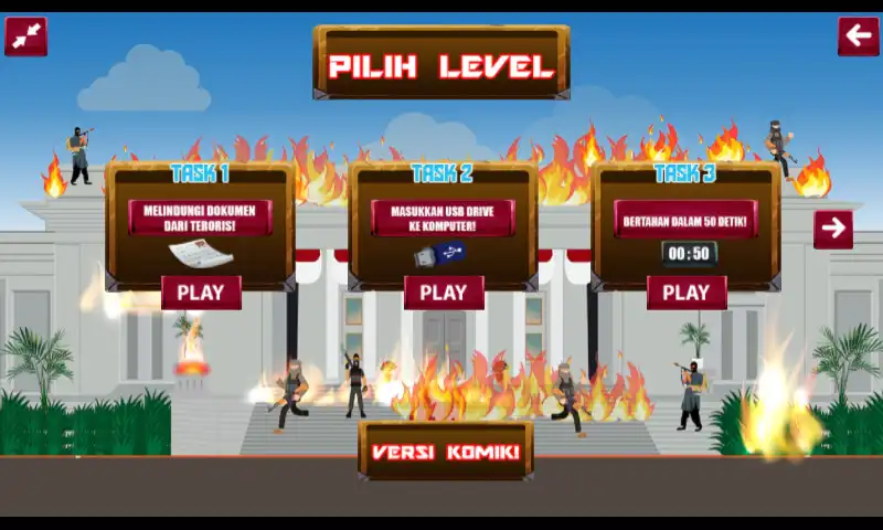 Play Merdeka Diserang as an online game Merdeka Diserang with UptoPlay