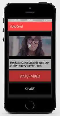 Play Mere Rashke Qamar Video