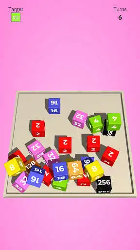 Play Merge 2048 3D as an online game Merge 2048 3D with UptoPlay