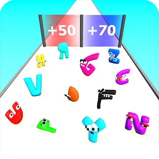 Play Merge Alphabet color race game APK Play Merge Alphabet color race game APK