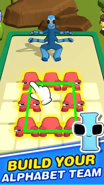 Play Merge Alphabet:fusion Rainbow  and enjoy Merge Alphabet:fusion Rainbow with UptoPlay