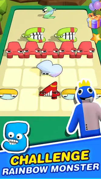 Play Merge Alphabet:fusion Rainbow as an online game Merge Alphabet:fusion Rainbow with UptoPlay