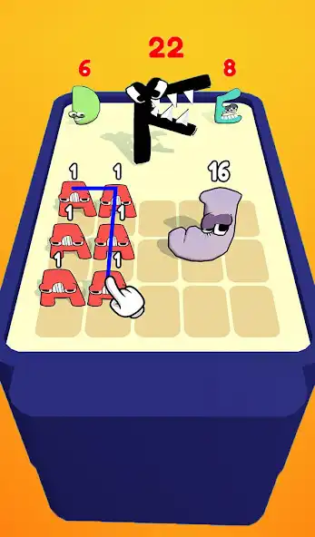 Play Merge Alphabet Lore Master  and enjoy Merge Alphabet Lore Master with UptoPlay
