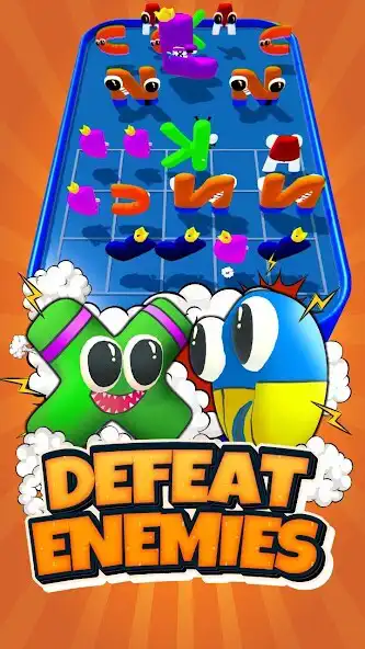 Play Merge Alphabet Lore Run Games as an online game Merge Alphabet Lore Run Games with UptoPlay