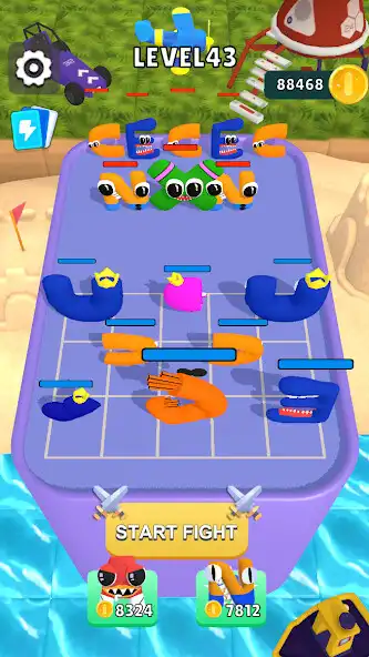 Play Merge Alphabet: Monster Master as an online game Merge Alphabet: Monster Master with UptoPlay