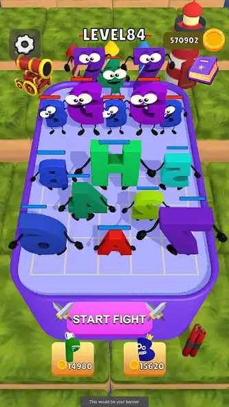 Play Merge Alphabet n Number as an online game Merge Alphabet n Number with UptoPlay