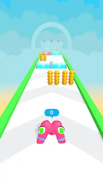 Play Merge alphabet run - Maze room  and enjoy Merge alphabet run - Maze room with UptoPlay