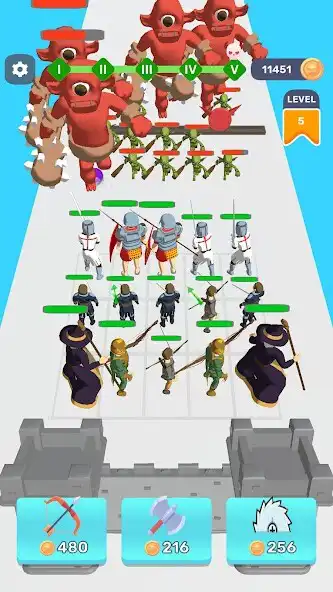 Play Merge And Defend as an online game Merge And Defend with UptoPlay