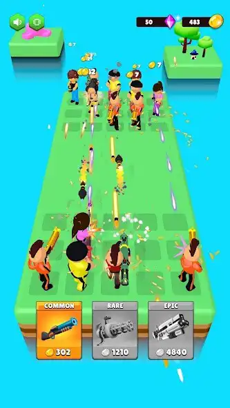 Play Merge and Shoot - Epic War as an online game Merge and Shoot - Epic War with UptoPlay