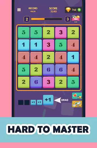 Play Merge and Shoot : Number Puzzle as an online game Merge and Shoot : Number Puzzle with UptoPlay