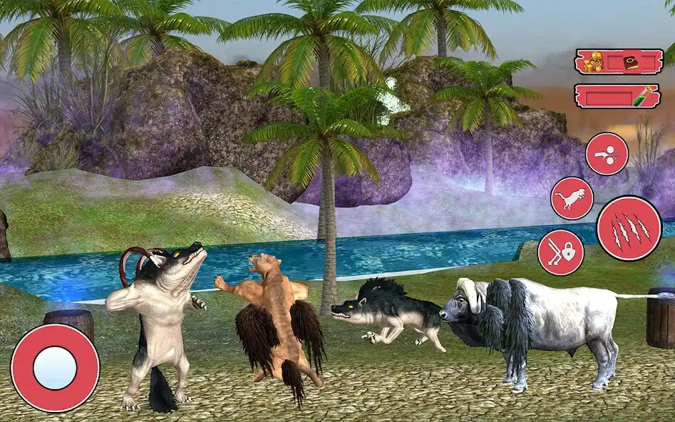 Play Merge Animals Fighting Battle as an online game Merge Animals Fighting Battle with UptoPlay