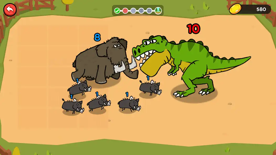 Play Merge Animals-My Perfect Zoo as an online game Merge Animals-My Perfect Zoo with UptoPlay