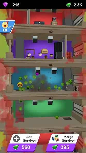 Play Merge Apocalypse Escape as an online game Merge Apocalypse Escape with UptoPlay