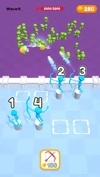 Play Merge Archers: Base Defense as an online game Merge Archers: Base Defense with UptoPlay