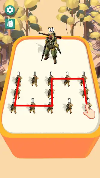 Play Merge Army: Military War  and enjoy Merge Army: Military War with UptoPlay