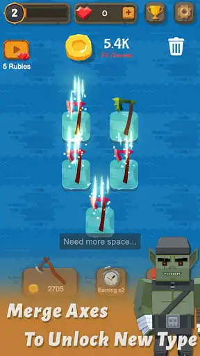 Play Merge Axe as an online game Merge Axe with UptoPlay