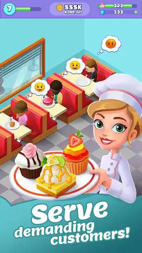 Play Merge Bakery -  Idle Dessert Tycoon Clicker Game as an online game Merge Bakery -  Idle Dessert Tycoon Clicker Game with UptoPlay