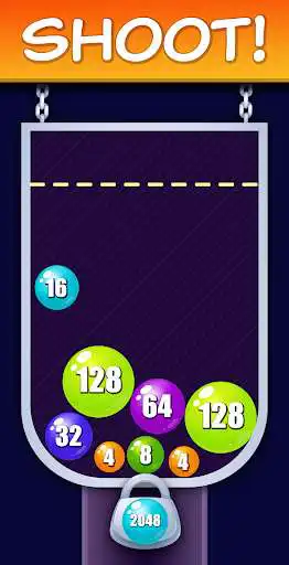 Play Merge Balls 4096 as an online game Merge Balls 4096 with UptoPlay