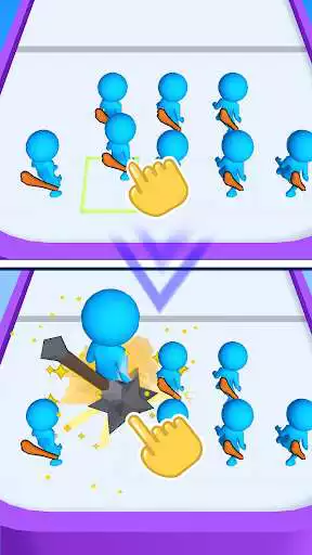 Play Merge Battle 3D as an online game Merge Battle 3D with UptoPlay